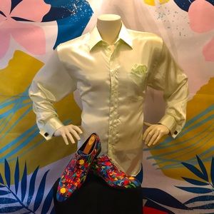 Luccessol Uomo satin Shirt